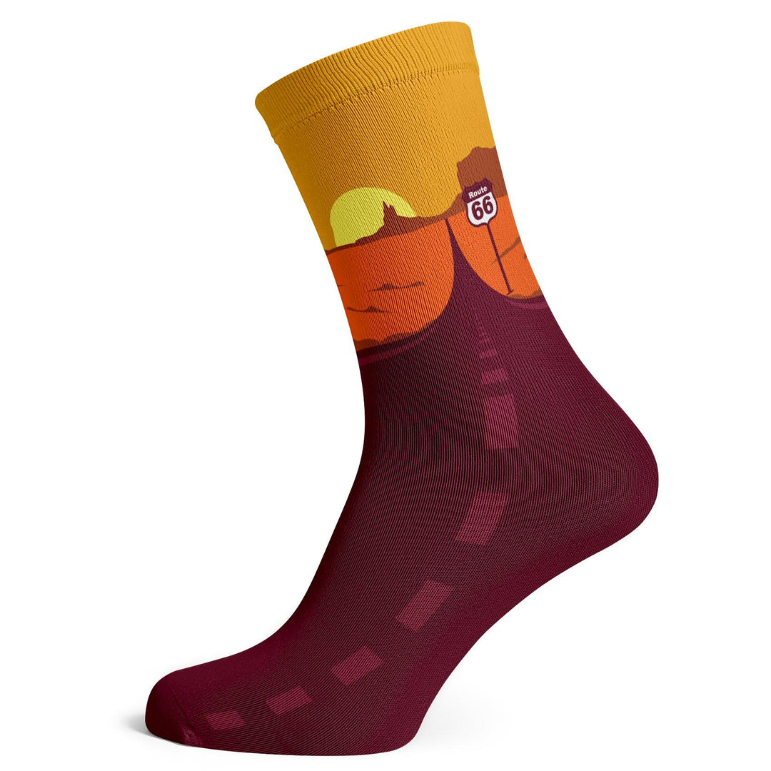 Route66 V2 Socks - Socks To Be You