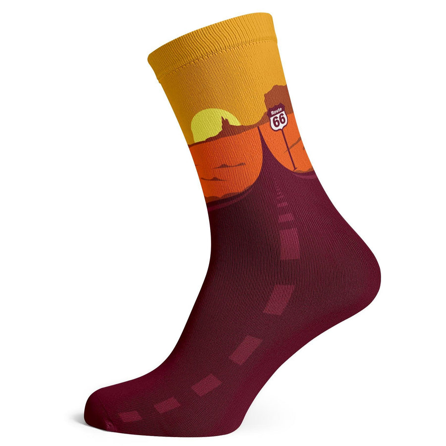 Route66 V2 Socks - Socks To Be You