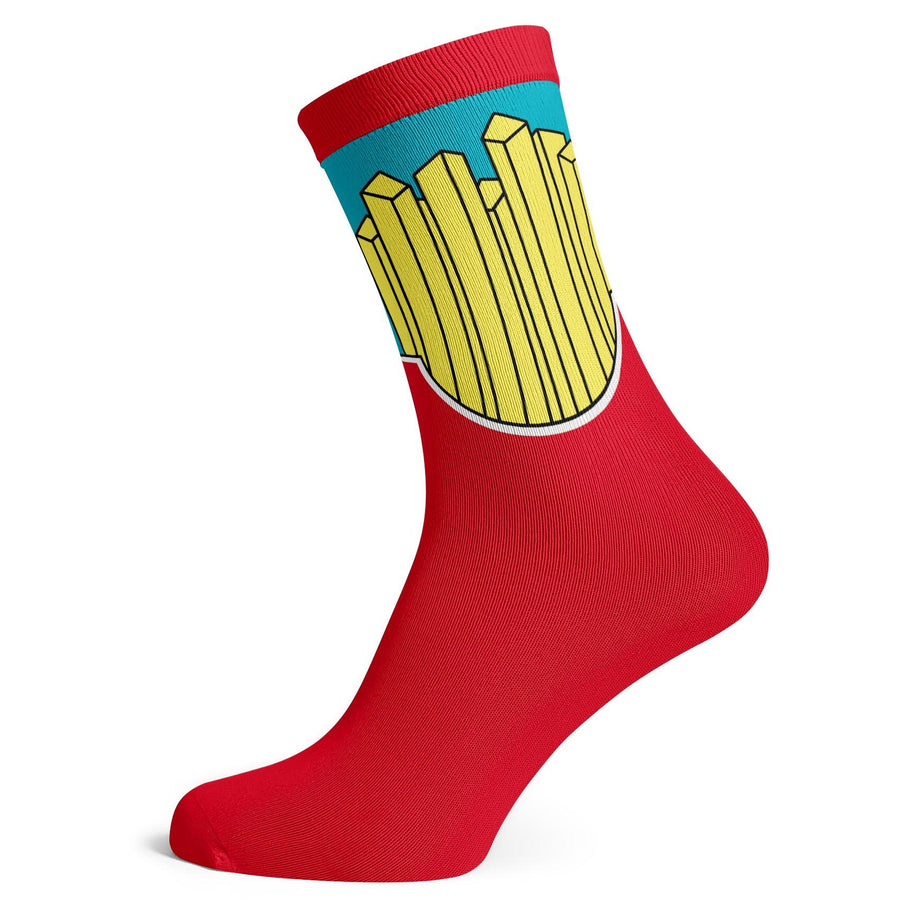 Fries Super Size Socks - Socks To Be You