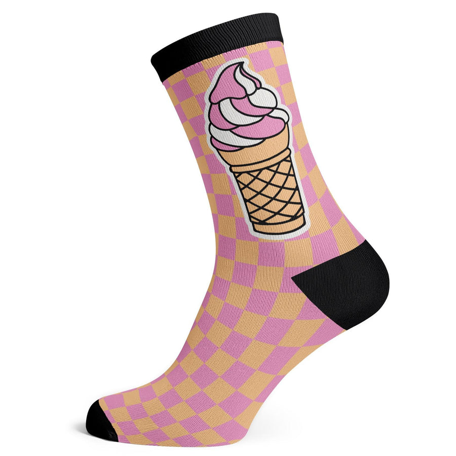 Ice Cream Swirl Socks - Socks To Be You