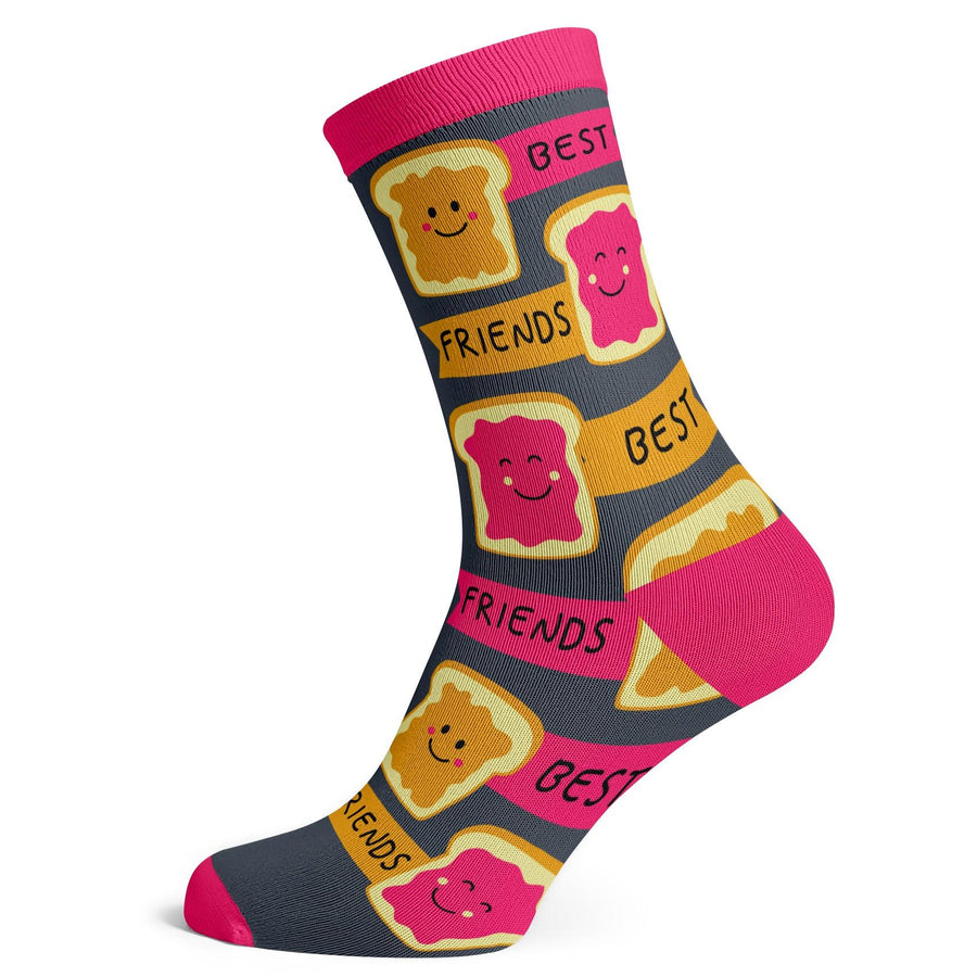 Peanut Butter Jelly Socks - Socks To Be You