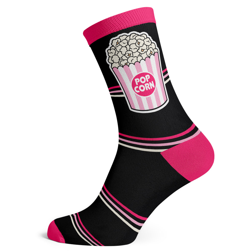 Pink Popcorn Socks