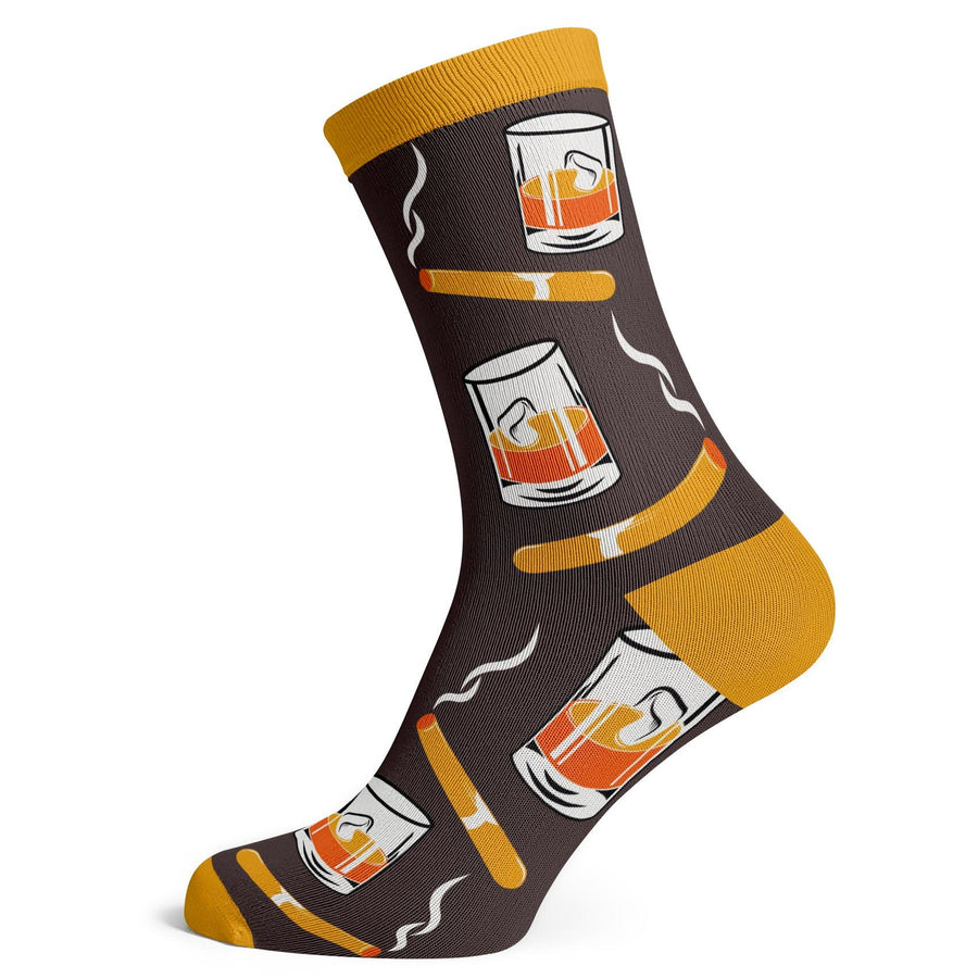Cigars Collage Socks - Socks To Be You