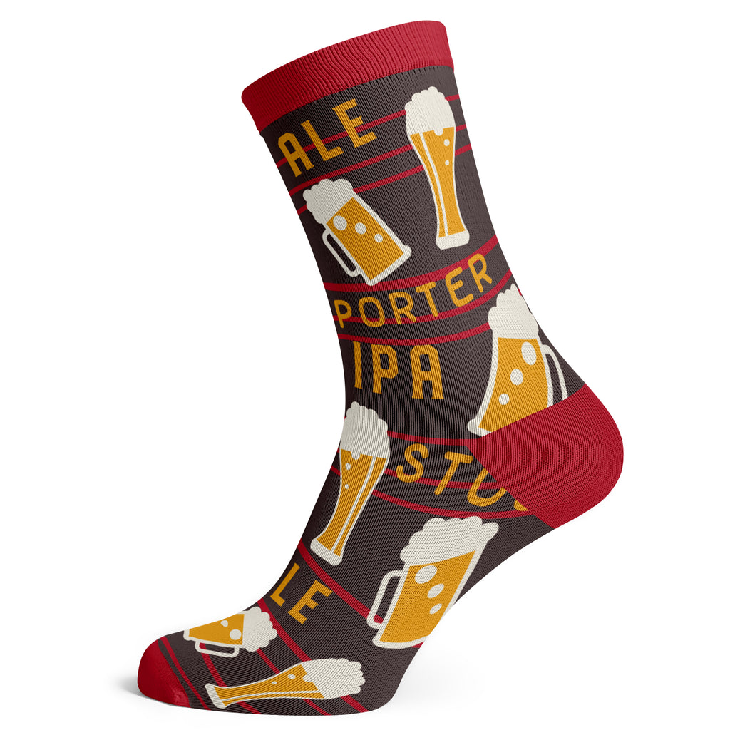 Beer Collage Socks