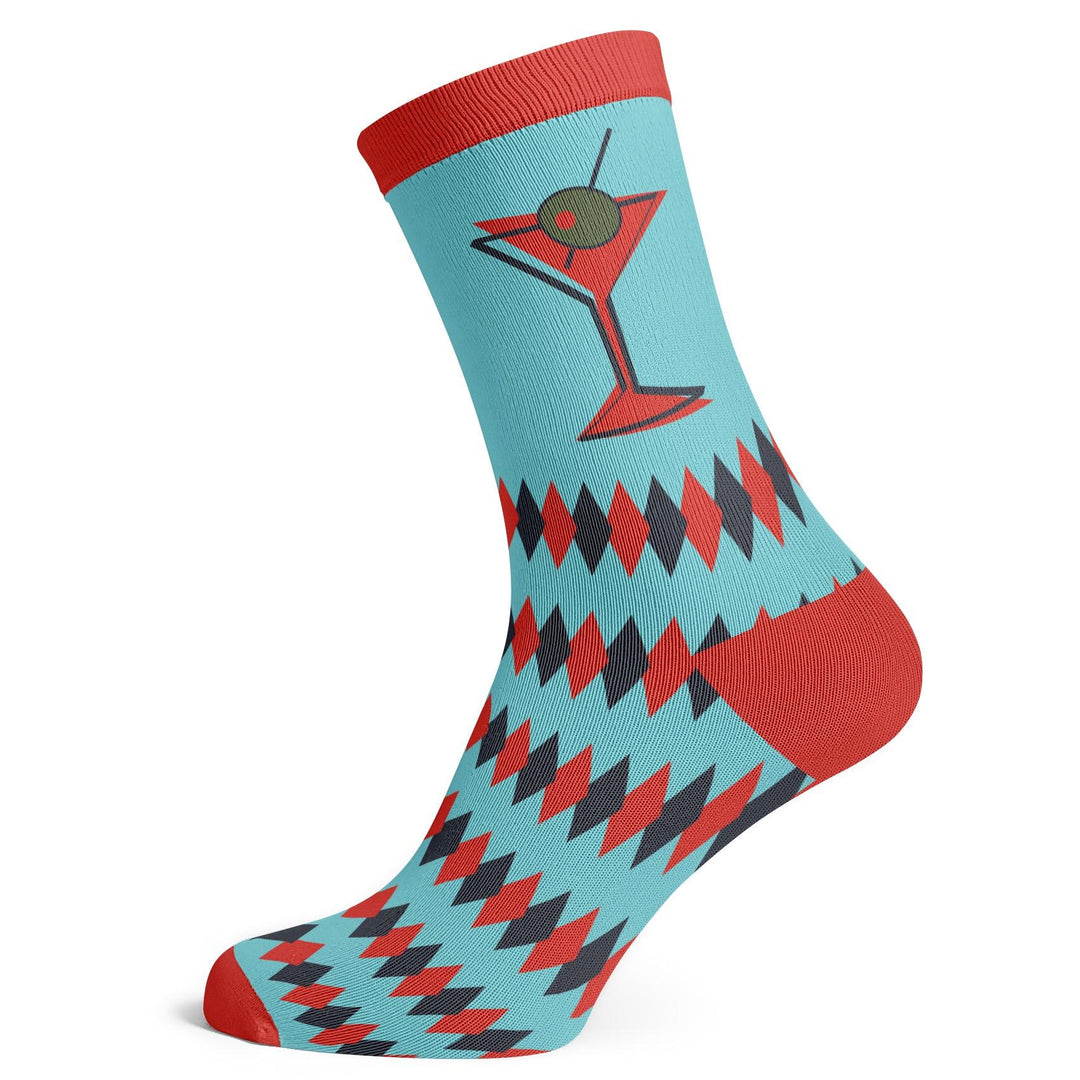 Retro Martini Socks - Socks To Be You