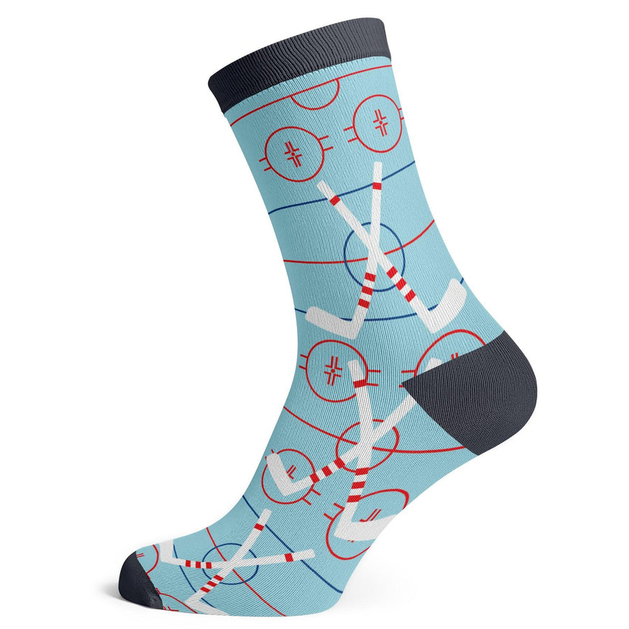 Hockey Rink Socks - Socks To Be You