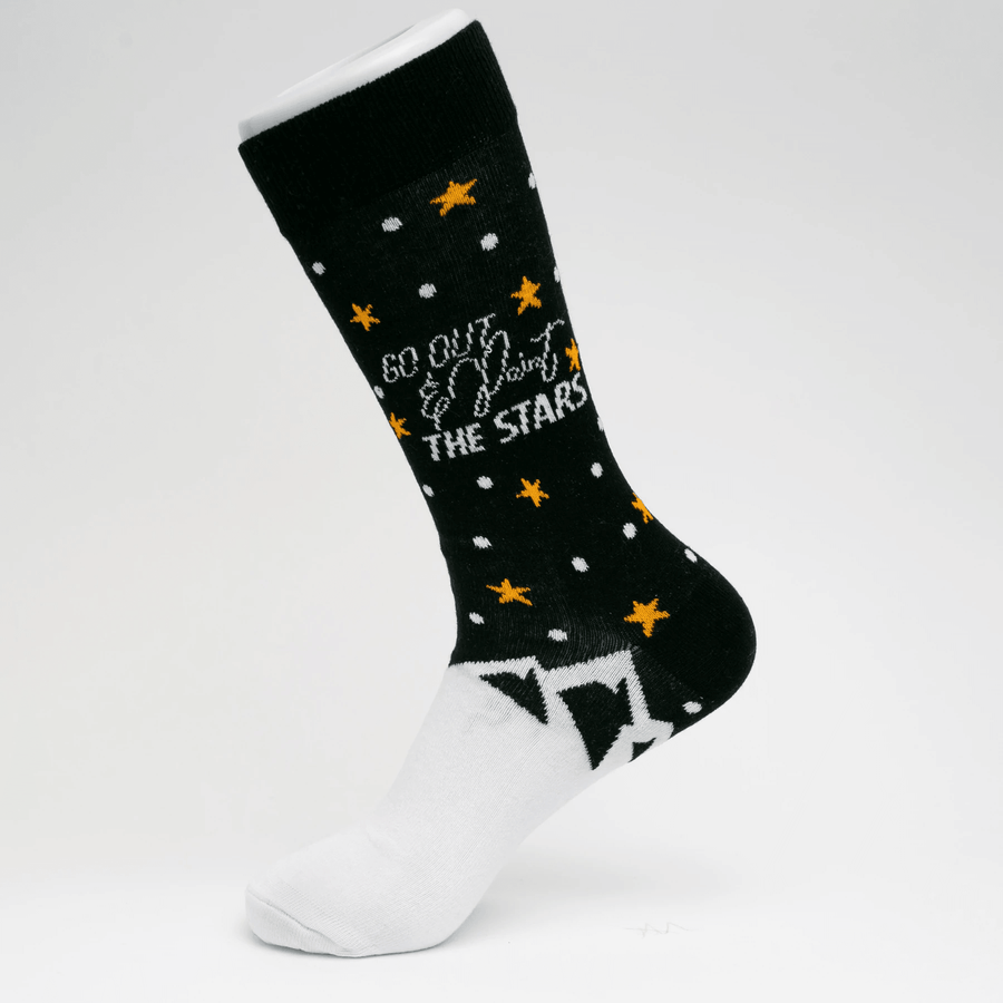 Paint The Stars Socks - Socks To Be You