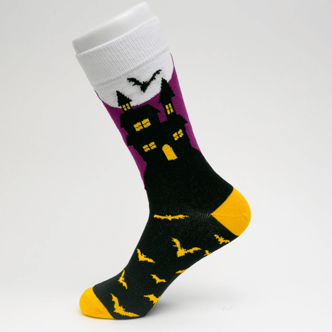 The Haunted House Socks - Socks To Be You