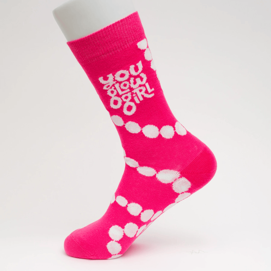 You Glow Girl Socks - Socks To Be You