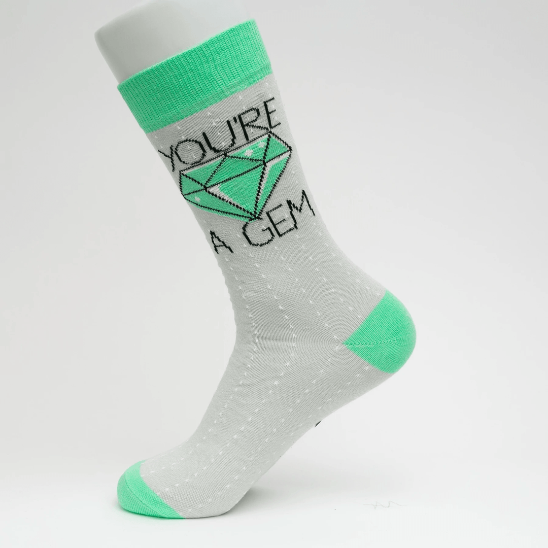 You're A Gem Socks - Socks To Be You