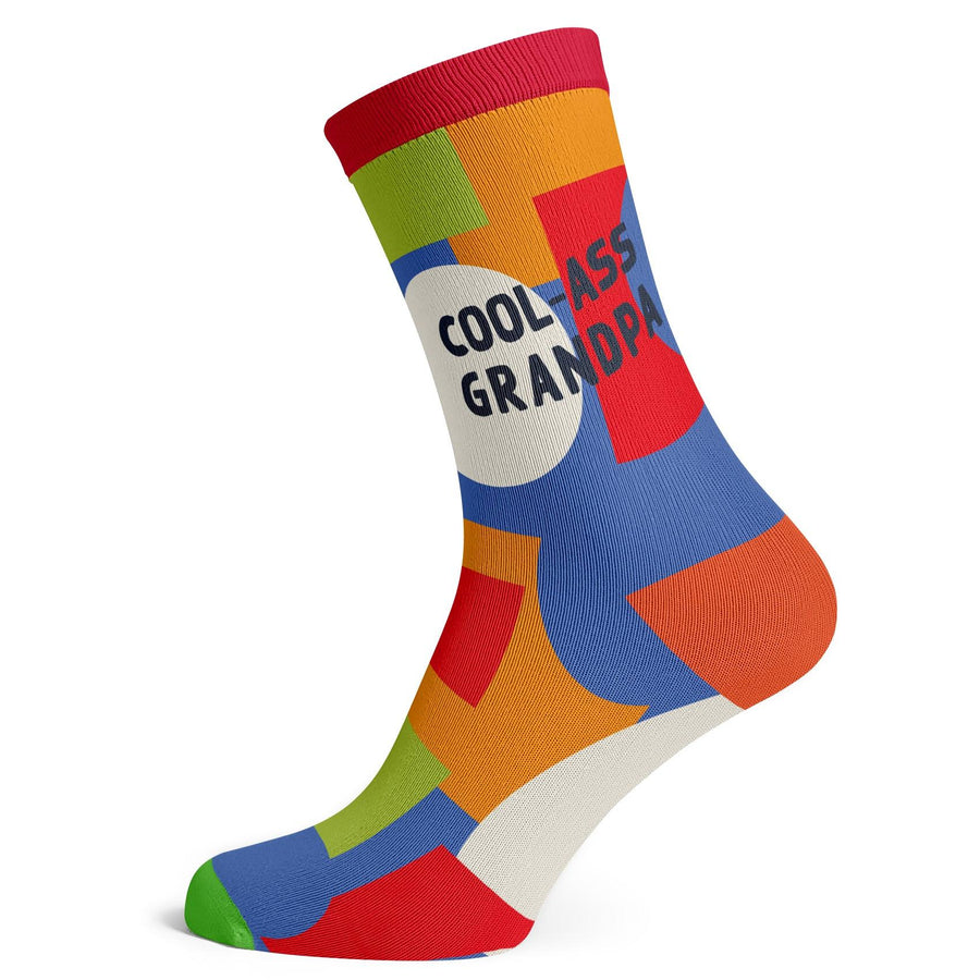 Cool Ass Grandpa Socks - Socks To Be You