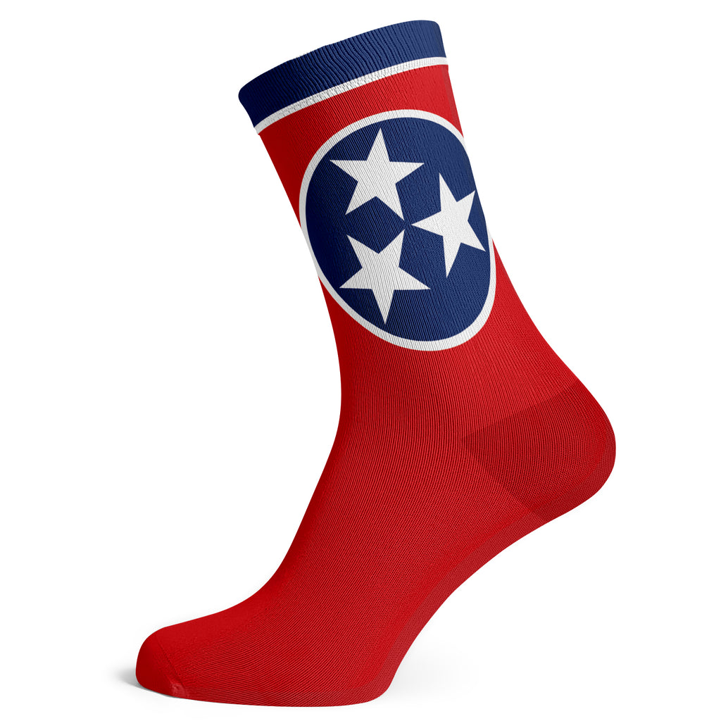 Music Tennessee Flag Socks