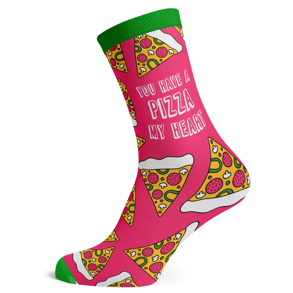 Pizza My Heart Socks