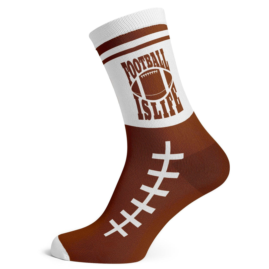 Sports Football Is Life Socks - Socks To Be You