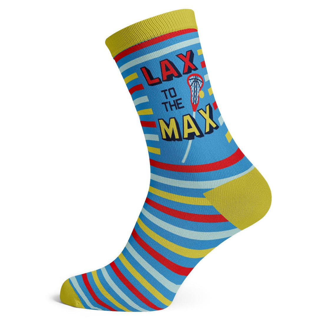 Lax To The Max Socks - Socks To Be You