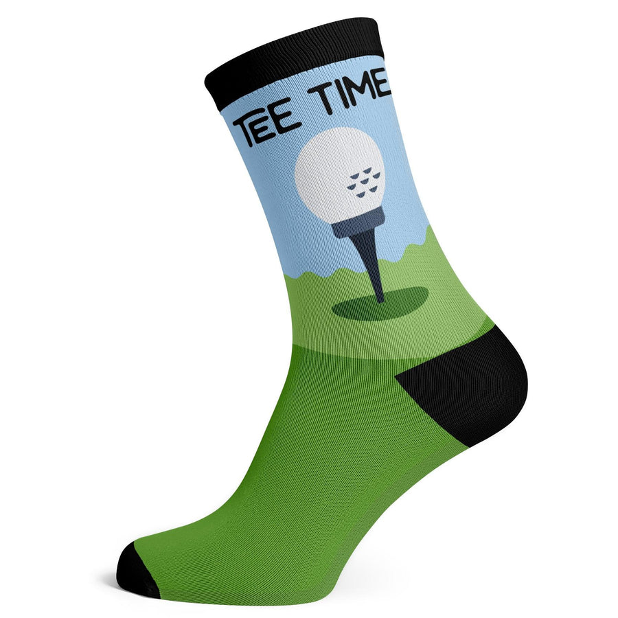 Golf Tee Time Socks - Socks To Be You