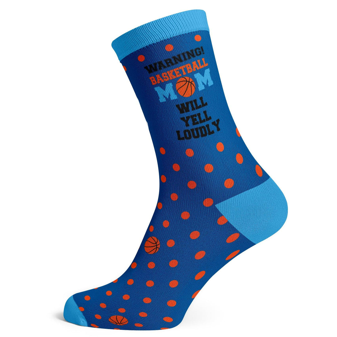 Sports Basketball Mom Socks - Socks To Be You