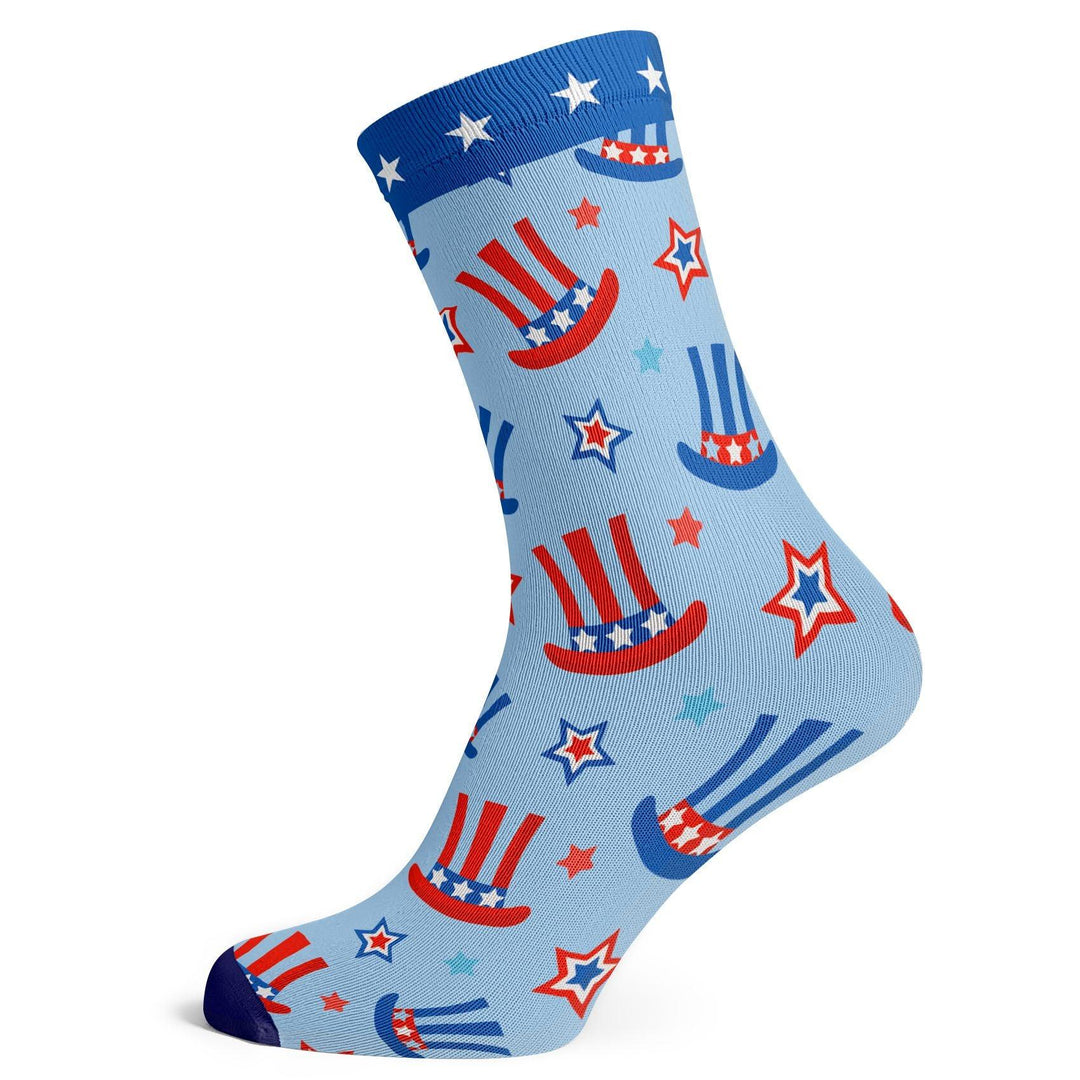 Americana Uncle Sam Hats Socks - Socks To Be You