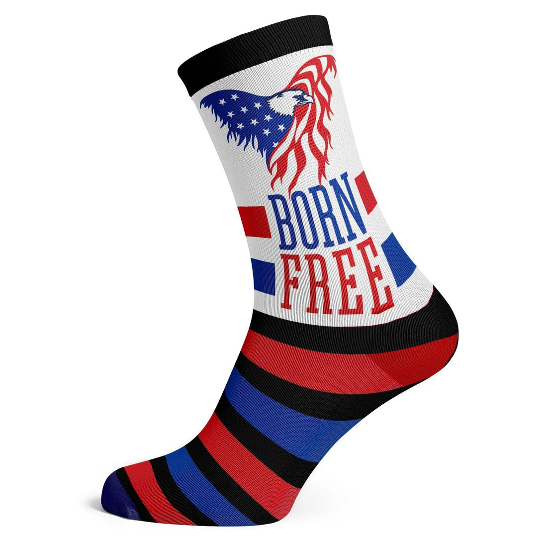 Americana Eagle Born Free Socks - Socks To Be You