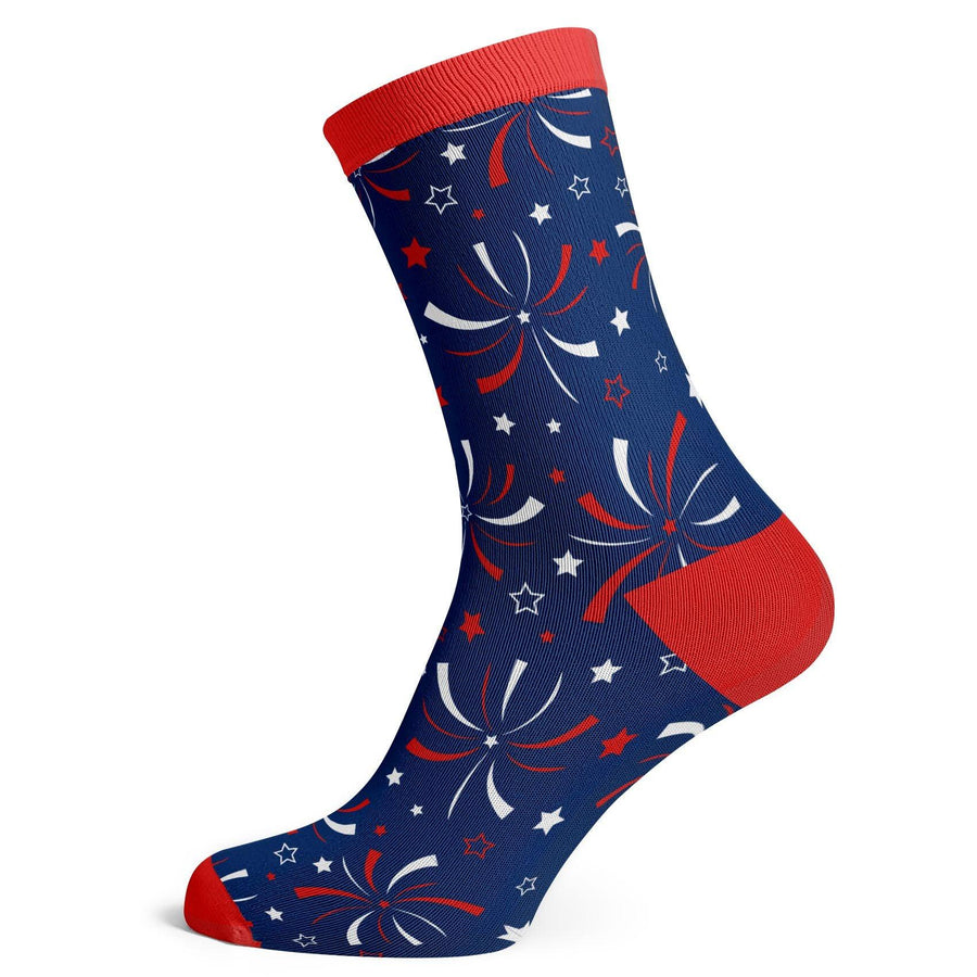 Americana Fireworks Socks - Socks To Be You